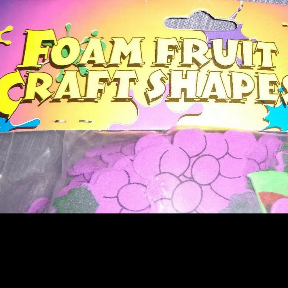Foam Fruit Craft Shapes New